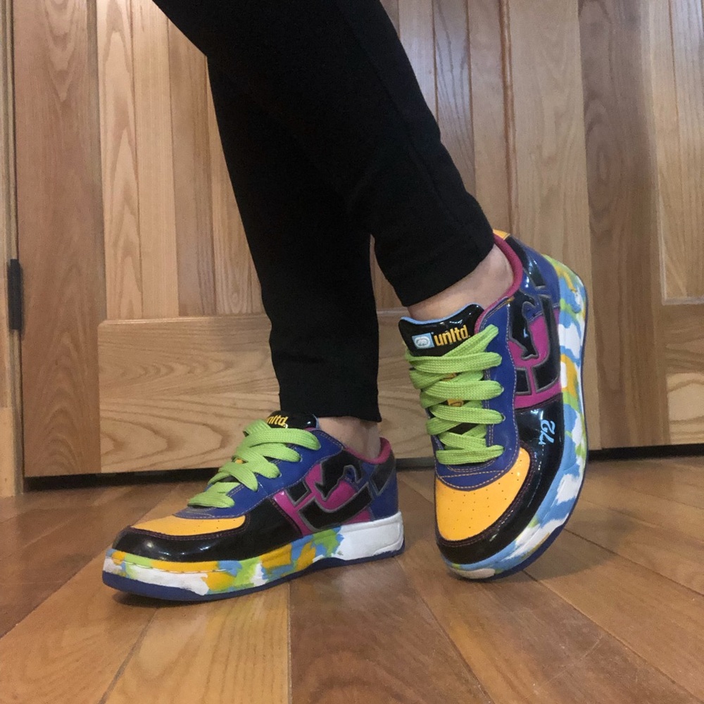 Echo Unlimited RARE Multi Color Sneakers